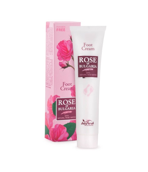 Foot Cream with Natural Rose Water