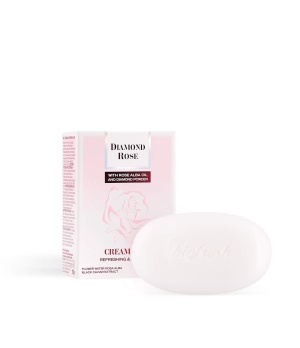 Refreshing Cream Soap with Rose Alba Oil 100g