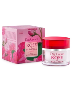 Day Face Cream with Natural Rose Water