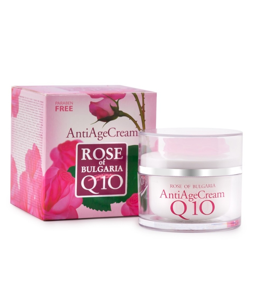 Anti Age Cream With Q10 with Natural Rose Water