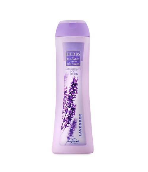 Anti-Cellulite Body Lotion for Women with Lavender Oil 250 ml